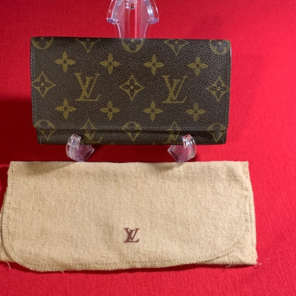 EUC Louis Vuitton Vintage Wallet Brown Monogram Wallet - Picture 1 of 14